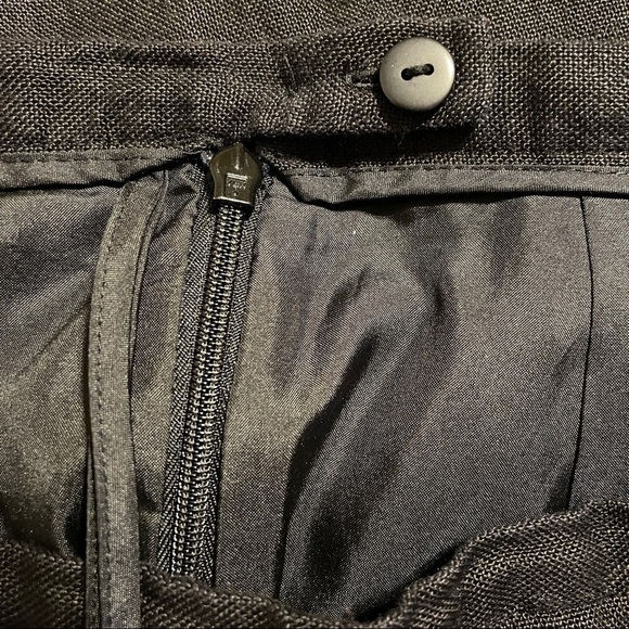 Talbots Wide Leg Linen Pants With Lemon Print Novelty - Picture 5 of 8